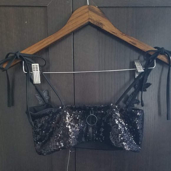 NWT SEQUIN TOP DOLLS KILL CLUB EXX - Picture 5 of 9